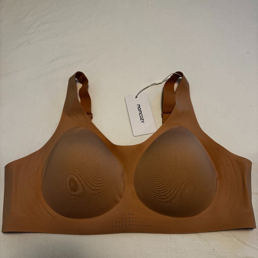 Momcozy Seamless Bra – Nude | Size 2XL - 0145